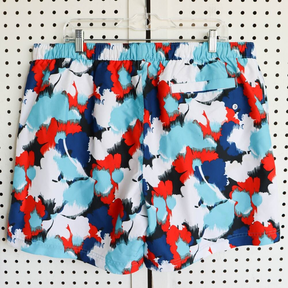 Original Penguin Drawstring Lined Swim Trunks Shorts Mens SIZE XXL - Picture 2 of 4